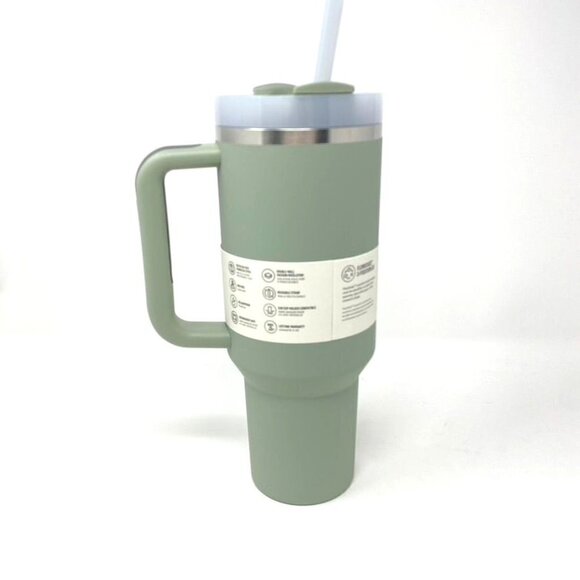 Stanley The Quencher H2.0 FlowState™ Tumbler Soft Matte 40 Oz Bay Leaf - Picture 4 of 6